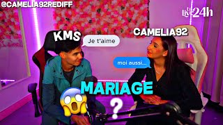 KMS fait une SURPRISE a CAMELIA92 elle et CHOQUER (LIVE ENTIER)