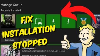 How To Fix Xbox One / Series X/S Error "Installation Stopped For Digital Or Disc Installs" - 2023