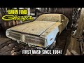 BARN FIND Dodge Charger Parked 40 Years! First Detail Since 1984 | Satisfying Restoration!