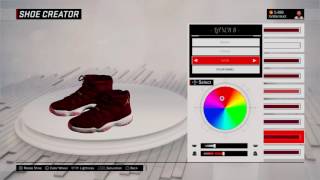 NBA 2k17 Shoe Creator || Air Jordan 11 "Heiress" || How To Make Air Jordan 11 Heiress in NBA 2k17