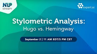 NLP Stream: Stylometric Analysis: Hugo vs. Hemingway