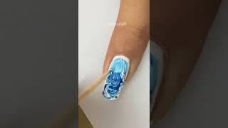 Easy drag marble nail art design #jaincraft #nailart #shorts #gypsy