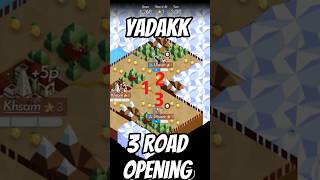 Polytopia: Yadakk 3 road opening #polytopia #strategy #yadakk