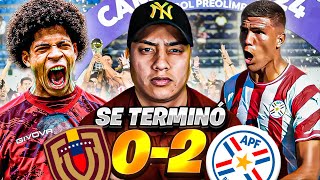 PARAGUAY 2- 0 VENEZUELA. SE ACABA EL SUEÑO OLIMPICO! PARAGUAY CAMPEON DEL PREOLIMPICO 2024
