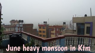 #samari8848 Heavy monsoon in Kathmandu. jameskeshavtamang