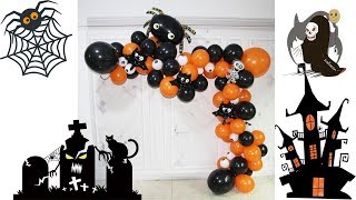 DIY Halloween Balloons Garland Kit ! 2019 New Big Halloween Party Decoration | How to ? How Long ?