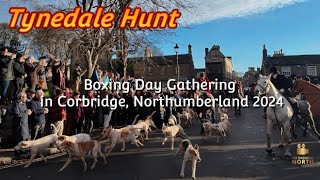 Tradition and Spectacle: Tynedale Hunt's Boxing Day 2024 Gathering in Corbridge [4k]