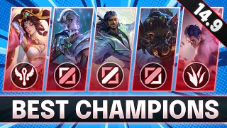 Best Champions In 14.9 for Every Role - CHAMPS to MAIN for FREE LP - LoL Guide Patch 14.9