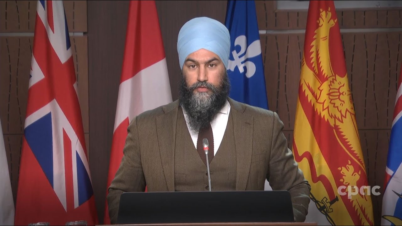 NDP Leader Jagmeet Singh On Fiscal Update Expectations, Quebec Bill 21 ...