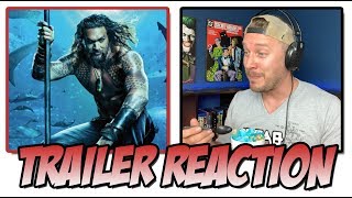 Aquaman (2018) Trailer Reaction (San Diego Comic Con 2018)