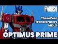 MDLX Transformers Optimus Prime ThreeZero Action Figure Review