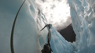 Ice climbing Fox Glacier, New Zealand