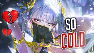 Nightcore - So Cold (Female Version) (Lyrics)