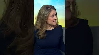 Freeland on Canada’s response to Trump's tariff threats