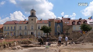 Najnowsze odkrycia archeologiczne na Starym Rynku w Łomży