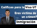 Calificas para la Visa U? Eres victima de un crimen?