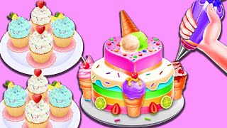 Play Fun Cakes Kids Game - Cake Cooking Game - My Bakery Empire Bake, Decorate @CakesEclairsMusic