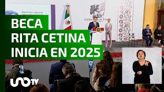 Beca Rita Cetina inicia en secundarias públicas en 2025.