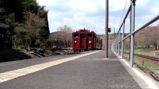 いさぶろう1号　大畑駅　入線