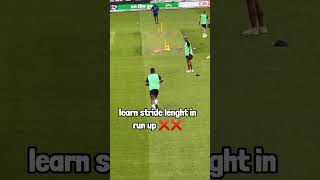 How to fix stride length in fast bowling | Improve fast bowling run up | Fast bowling screat revled