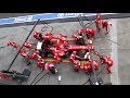 SMED Example Ferrari F1 Pit Stop Perfection