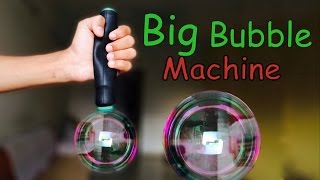How to Make a BIG BUBBLE MACHINE without Motor at Home