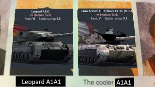 THE COOLER LEOPARD A1A1 // OF-40 MTCA War Thunder Gameplay