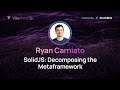 Ryan Carniato | SolidJS: Decomposing the Metaframework | ViteConf 2023