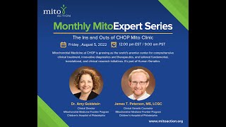 The Ins and Outs of CHOP Mito Clinic with Dr. Amy Goldstein and James Peterson