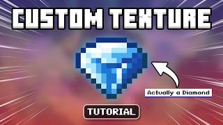 Add Custom Item & Block Textures to Minecraft Using Resource Packs