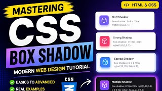 Mastering CSS Box Shadow | Modern Web Design Tutorial