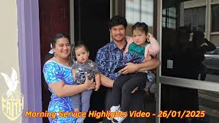 Morning Service Highlights Video. 26/01/2025. Song - Peace Chapel