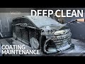 TOYOTA ALPHARD DEEP CLEAN | CAR WASH | CAR DETAIL | ASMR |