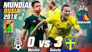 Así nos ayudó COREA para avanzar a OCTAVOS en RUSIA 2018 ☠  México vs Suecia 🎙 Narración TV Azteca