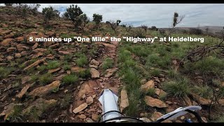 How Fast could I get up One mile / The Highway at Heidelberg Hard Enduro