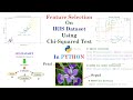 Feature Selection using Chi Squared Test in Python || Step-By-Step || ~xRay Pixy
