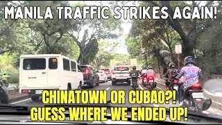 Manila Traffic: Chinatown or Cubao? Guess Where We Ended Up! | Elena For Reels