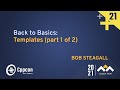 Back to Basics: Templates (part 1 of 2) - Bob Steagall - CppCon 2021