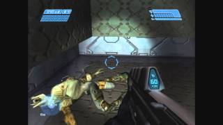Halo Combat Evolved Mission 7- The Library (No Commentary)