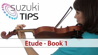 Etude - Suzuki Violin Book 1 Learning Tips