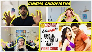 "Cinema Choopista" Song REACTION!| Allu Arjun| Shruti Hassan| RACE GURRAM