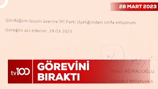 SON DAKİKA Yavuz Ağıralioğlu İstifa Etti | Ece Üner ile Tv100 Ana Haber