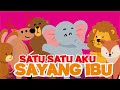 Satu satu Aku Sayang Ibu lirik | Sayang Semuanya | Versi baru | Lagu Anak TV 2024 | Disini senang