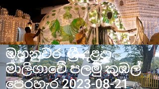 මහනුවර  ශ්‍රී දළදා  මාලිගාවේ පලමු කුඹල් පෙරහැර 2023-08-21 -  1st kumbal perahara 2023 #kandyperahera