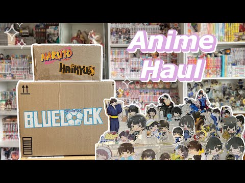 Anime Haul BlueLock, Haikyu, Demon Slayer, more! Manga Diaries vol 9