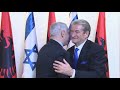 pm netanyahu meets with albanian pm sali berisha in jerusalem