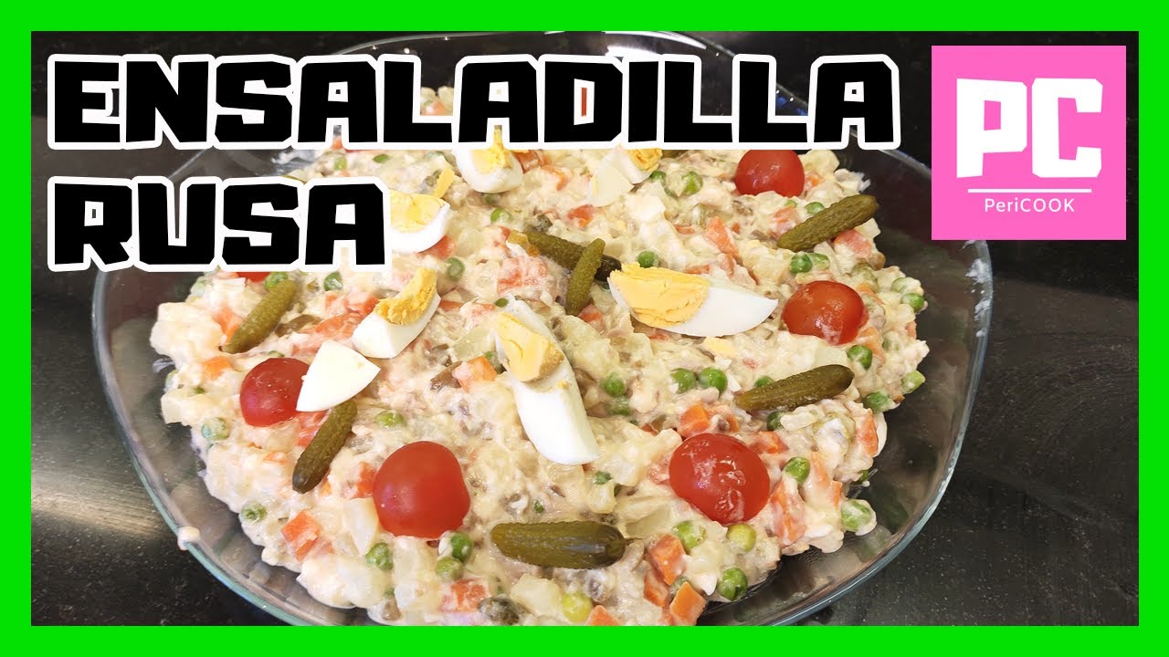 🌟🌟🌟 LA MEJOR ENSALADILLA RUSA ++++ En Themomix!! En 30 Minutos!!! - YouTube