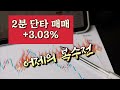 어제의 복수전 하림 매일 하루 1% 단타 스캘핑 매매