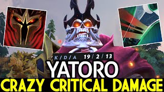 YATORO [Wraith King] One Blade Crit Kill Crazy Critical Damage Dota 2