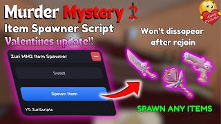 [💝NEW] Valentine's Update Item Spawner For Murder Mystery 2 | KEYLESS | FEBRUARY 2026